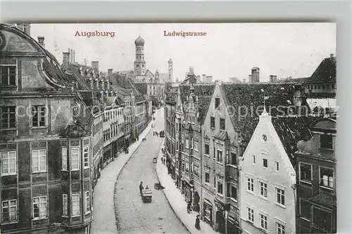 AK / Ansichtskarte Augsburg Ludwigstrasse Kat. Augsburg