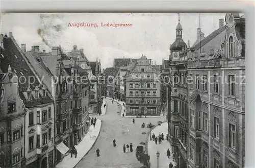 AK / Ansichtskarte Augsburg Ludwigstrasse Kat. Augsburg