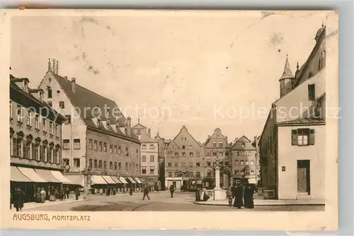 AK / Ansichtskarte Augsburg Moritzplatz Kat. Augsburg