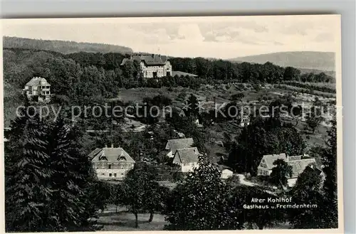 AK / Ansichtskarte Heidelberg Neckar Alter Kohlhof Kat. Heidelberg