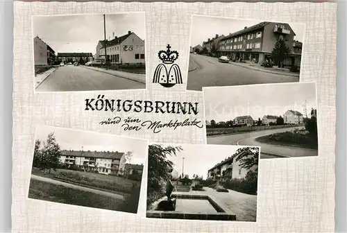 AK / Ansichtskarte Koenigsbrunn Stadtansichten  Kat. Koenigsbrunn