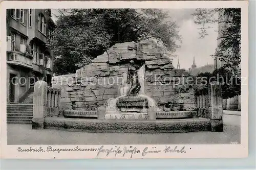 AK / Ansichtskarte Osnabrueck Bergmannsbrunnen Kat. Osnabrueck