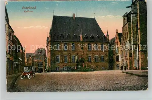 AK / Ansichtskarte Osnabrueck Rathaus Kat. Osnabrueck
