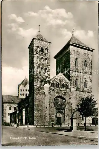 AK / Ansichtskarte Osnabrueck Dom Kat. Osnabrueck