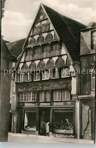 AK / Ansichtskarte Osnabrueck Altes Haus in der Krahnstrasse Kat. Osnabrueck