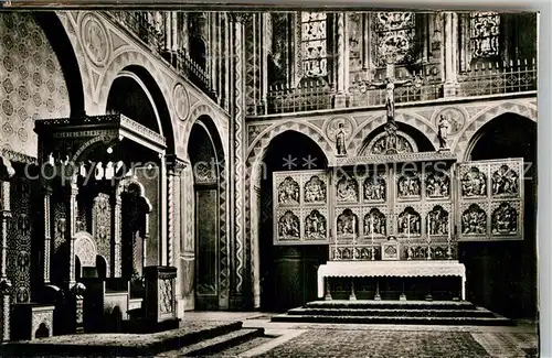 AK / Ansichtskarte Osnabrueck Dom Hochaltar Kat. Osnabrueck