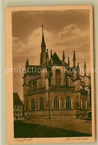 AK / Ansichtskarte Osnabrueck Marienkirche Kat. Osnabrueck