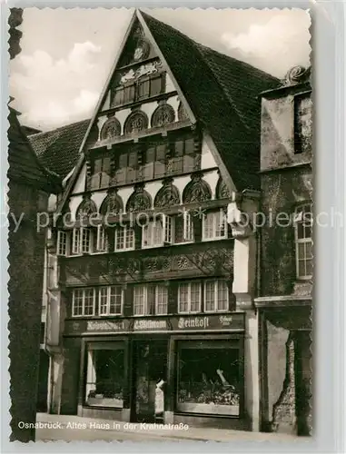 AK / Ansichtskarte Osnabrueck Altes Haus der Krahnstrasse Kat. Osnabrueck