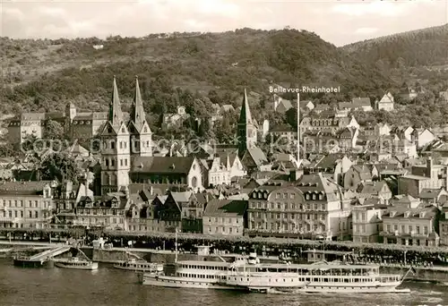 AK / Ansichtskarte Boppard Rhein Bellevue Rheinhotel Panorama Kat. Boppard