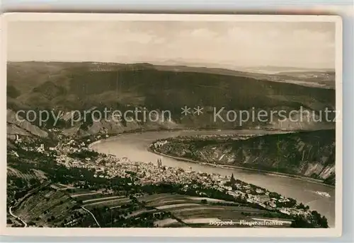 AK / Ansichtskarte Boppard Rhein Fliegeraufnahme Kat. Boppard