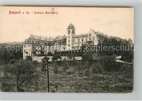 AK / Ansichtskarte Boppard Rhein Kurhaus Marienberg Kat. Boppard