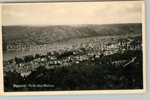 AK / Ansichtskarte Boppard Rhein Panorama Kat. Boppard