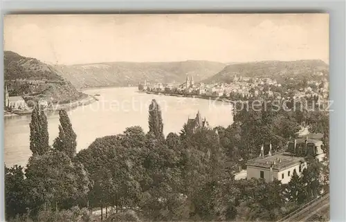 AK / Ansichtskarte Boppard Rhein Panorama Kat. Boppard