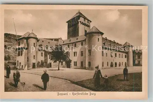 AK / Ansichtskarte Boppard Rhein Kurfuerstliche Burg Kat. Boppard
