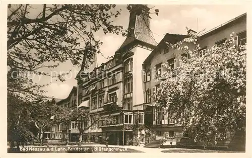 AK / Ansichtskarte Bad Nassau Sanatorium  Kat. Nassau Lahn