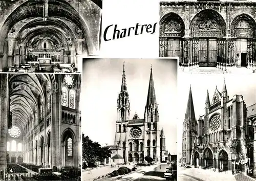 AK / Ansichtskarte Chartres Eure et Loir Cathedrale Chapelle Notre Dame sous terre  Kat. Chartres