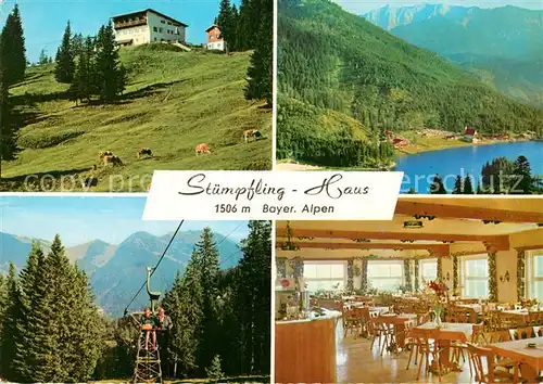 AK / Ansichtskarte Spitzingsee Stuempfling Haus  Kat. Schliersee