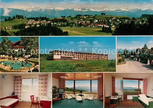 AK / Ansichtskarte Scheidegg Allgaeu Kursanatorium Sonnenalm  Kat. Scheidegg