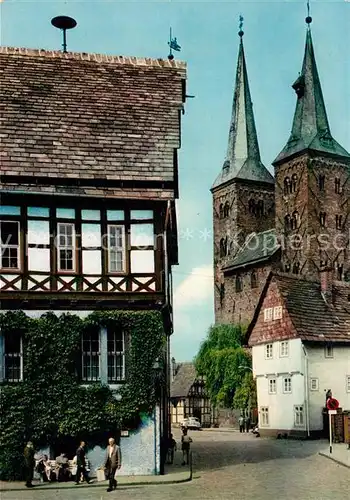 AK / Ansichtskarte Hoexter Weser Rathaus Kiliankirche Kat. Hoexter