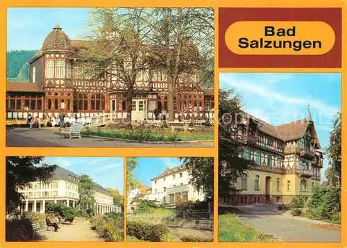 AK / Ansichtskarte Bad Salzungen Inhalatorium Kurhaus Sanatorium Kindersanatorium Kat. Bad Salzungen