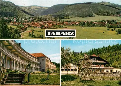 AK / Ansichtskarte Tabarz Panorama FDGB Erholungsheim Theo Neubauer Schweizerhaus Gaststaette Kat. Tabarz Thueringer Wald