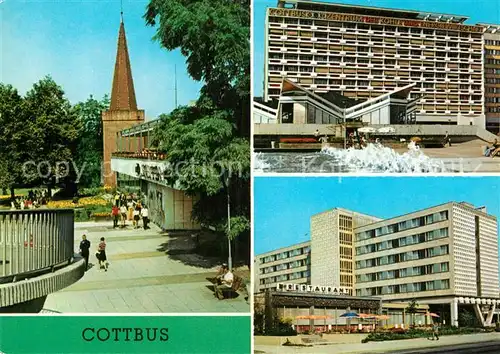 AK / Ansichtskarte Cottbus HOG Am Stadttor Zentrum Hotel Lausitz Kat. Cottbus
