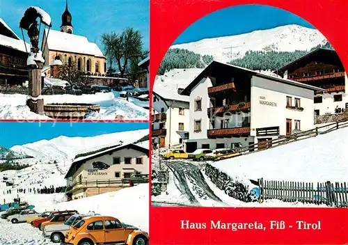 AK / Ansichtskarte Fiss Tirol Haus Margareta Kat. Fiss