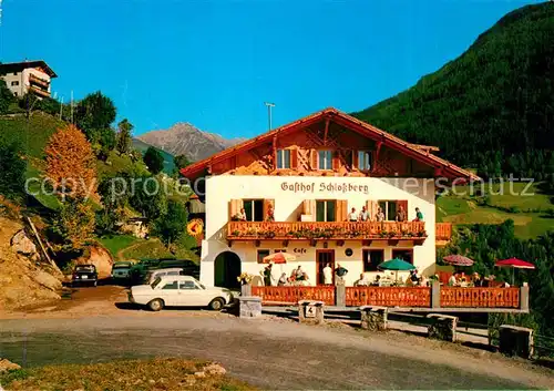 AK / Ansichtskarte St Leonhard Passeier Gasthof Schlossberg  Kat. St Leonhard in Passeier Suedtirol