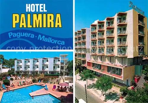 AK / Ansichtskarte Paguera Mallorca Islas Baleares Hotel Palmira  Kat. Calvia