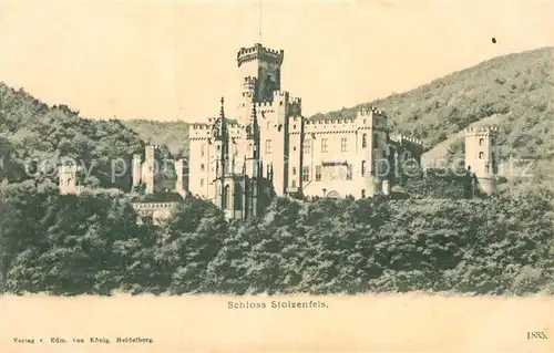 AK / Ansichtskarte Oberlahnstein Schloss Stolzenfels Kat. Lahnstein