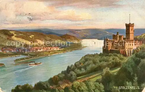 AK / Ansichtskarte Oberlahnstein Schloss Stolzenfels am Rhein Kat. Lahnstein