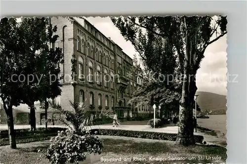 AK / Ansichtskarte Boppard Rhein Kneippsanatorium Sankt Ursula Kat. Boppard