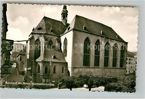 AK / Ansichtskarte Boppard Rhein Karmeliterkirche Kat. Boppard