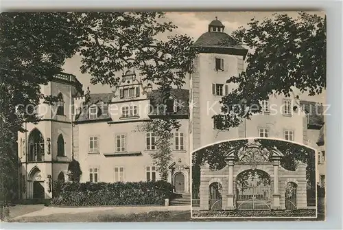 AK / Ansichtskarte Nassau Bad Schloss Geburtshaus Freiherr vom und zum Stein Kat. Nassau Lahn