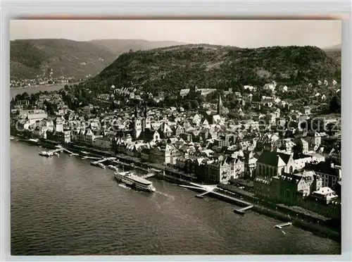 AK / Ansichtskarte Boppard Rhein Fliegeraufnahme Kat. Boppard