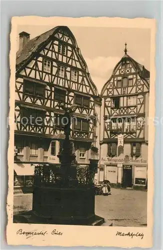 AK / Ansichtskarte Bernkastel Kues Marktplatz Kat. Bernkastel Kues