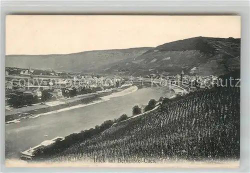 AK / Ansichtskarte Bernkastel Kues Gesamtansicht  Kat. Bernkastel Kues