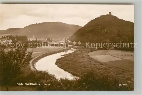 AK / Ansichtskarte Bad Nassau Burgberg Kat. Nassau Lahn