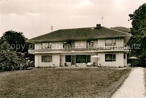 AK / Ansichtskarte Nassau Bad Haus am Kurpark Kat. Nassau Lahn