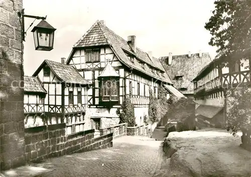 AK / Ansichtskarte Eisenach Thueringen Wartburg Erster Burghof mit Vogtei Kat. Eisenach