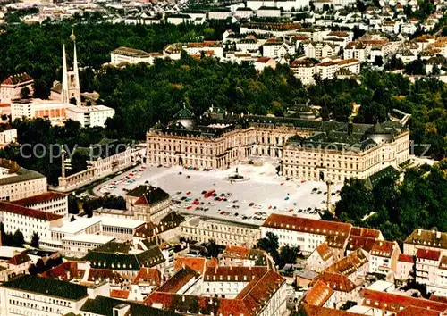 AK / Ansichtskarte Wuerzburg Residenz Fliegeraufnahme Kat. Wuerzburg