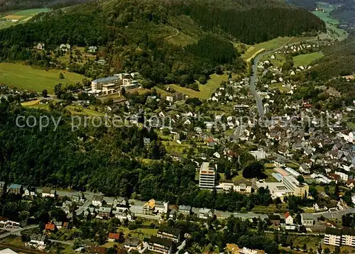 AK / Ansichtskarte Laasphe Fliegeraufnahme Kat. Bad Laasphe