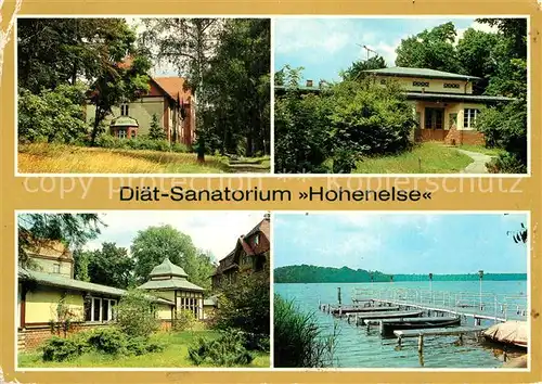 AK / Ansichtskarte Rheinsberg Diaet Sanatorium Hohenelse  Kat. Rheinsberg