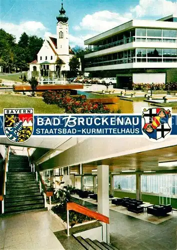 AK / Ansichtskarte Bad Brueckenau Staatsbad Kurmittelhaus  Kat. Bad Brueckenau