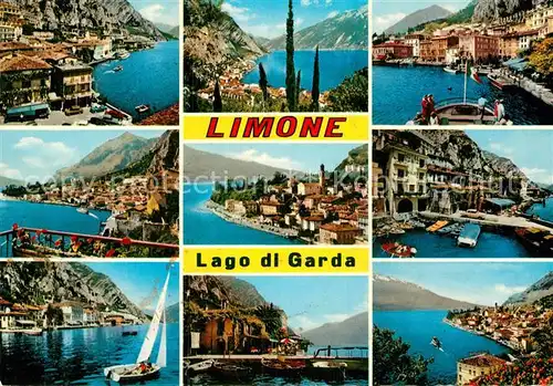 AK / Ansichtskarte Limone sul Garda Partien am See Kat. 
