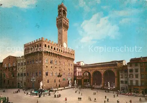 AK / Ansichtskarte Firenze Toscana Piazza della Signoria Kat. Firenze