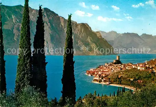 AK / Ansichtskarte Malcesine Lago di Garda Lago die Garda Kat. Malcesine