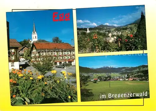 AK / Ansichtskarte Egg Bregenzerwald Gegen Hangspitz 