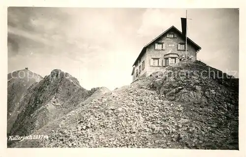 AK / Ansichtskarte Kellerjochhuette Berghaus Tuxer Alpen Kat. Schwaz