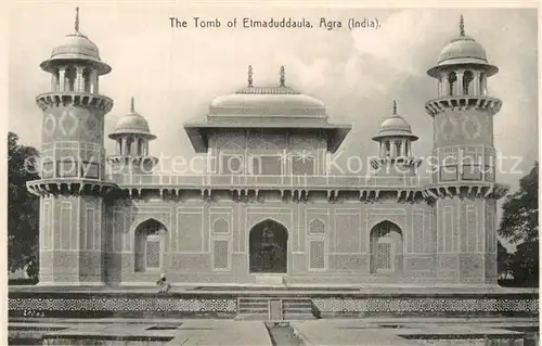 AK / Ansichtskarte Agra Uttar Pradesh The Tomb of Etmaduddaula Grabstaette Kat. Agra